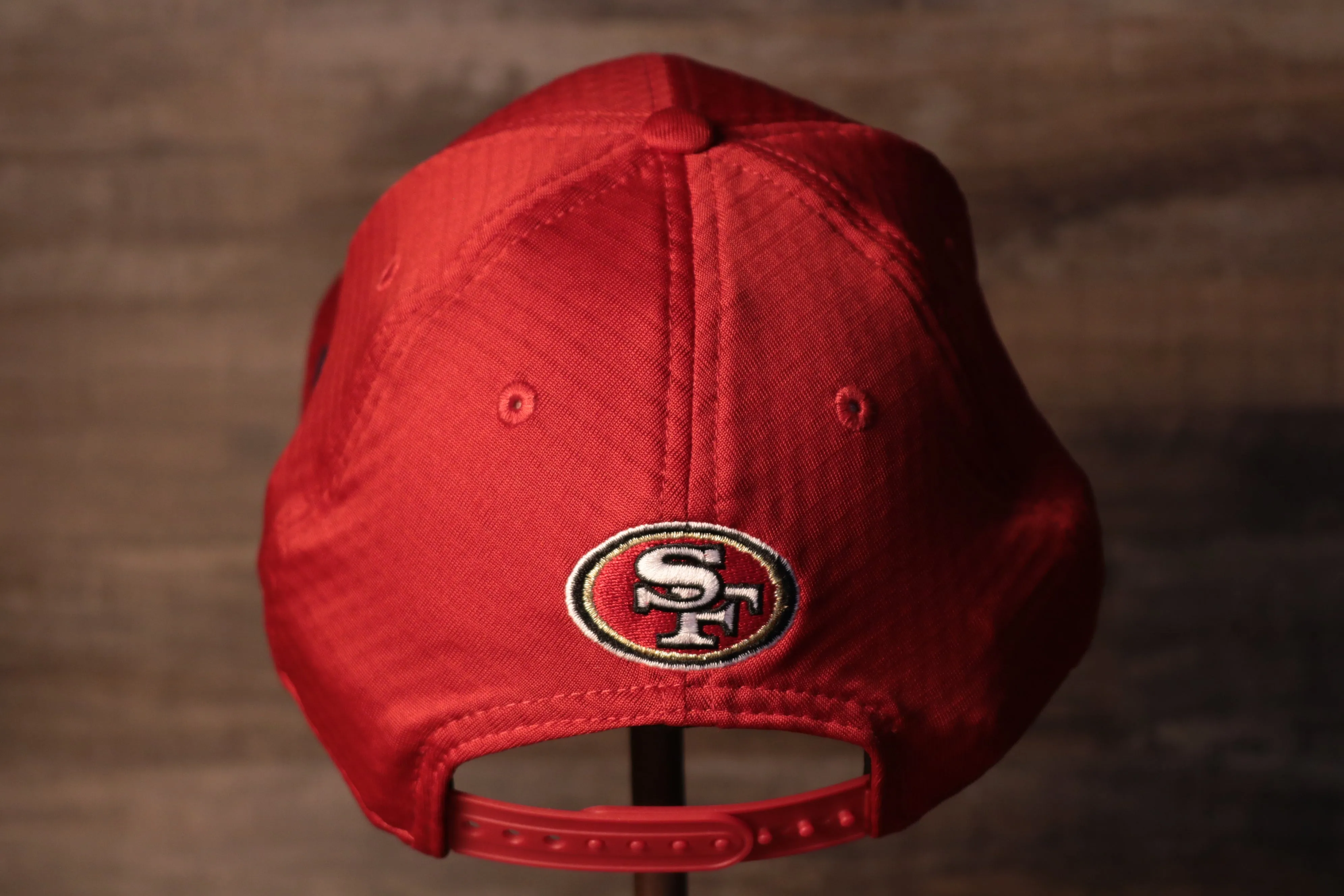 49ers 2020 Training Camp Snapback Hat | San Francisco 2020 On-Field Red Training Camp Snap Cap