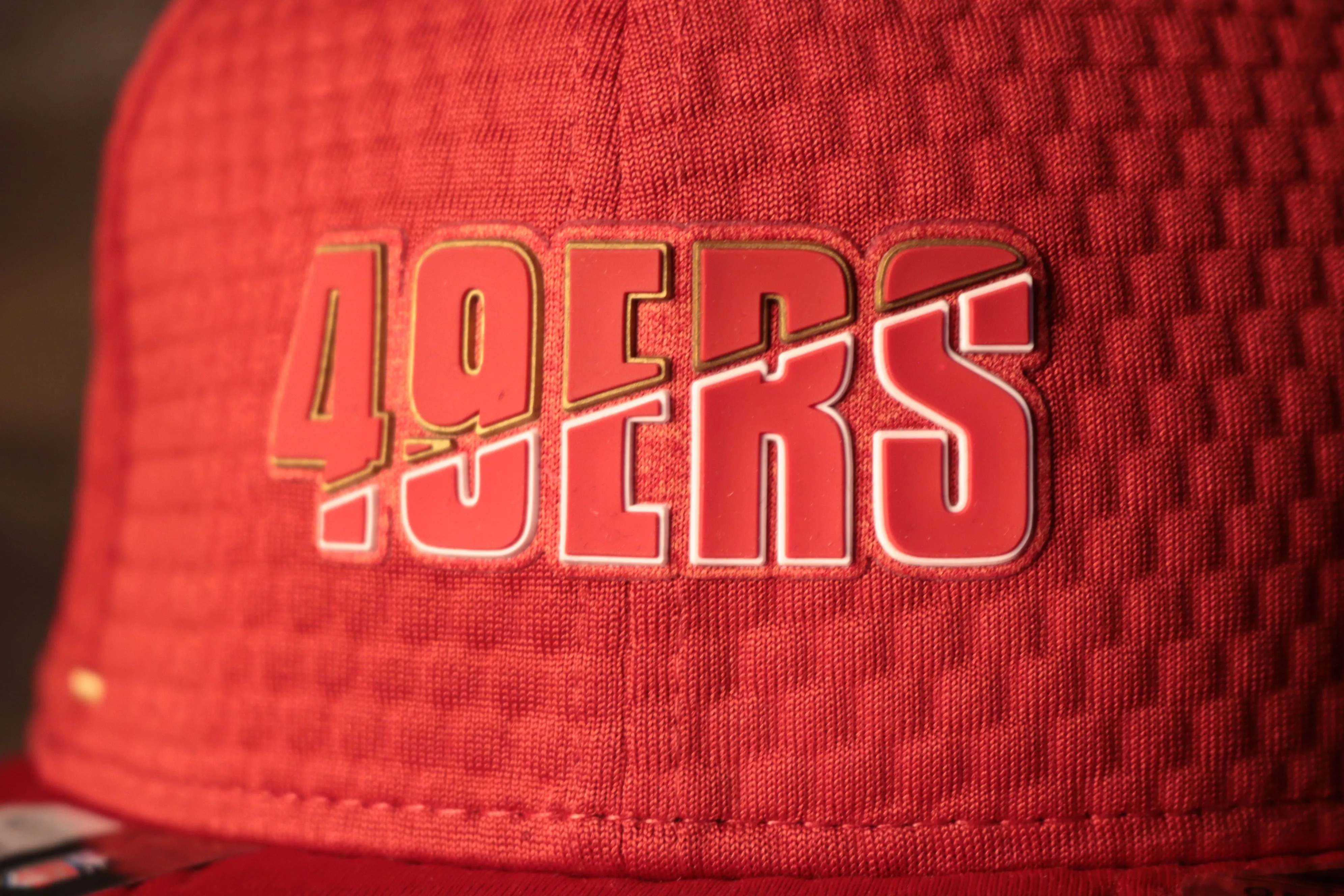 49ers 2020 Training Camp Snapback Hat | San Francisco 2020 On-Field Red Training Camp Snap Cap