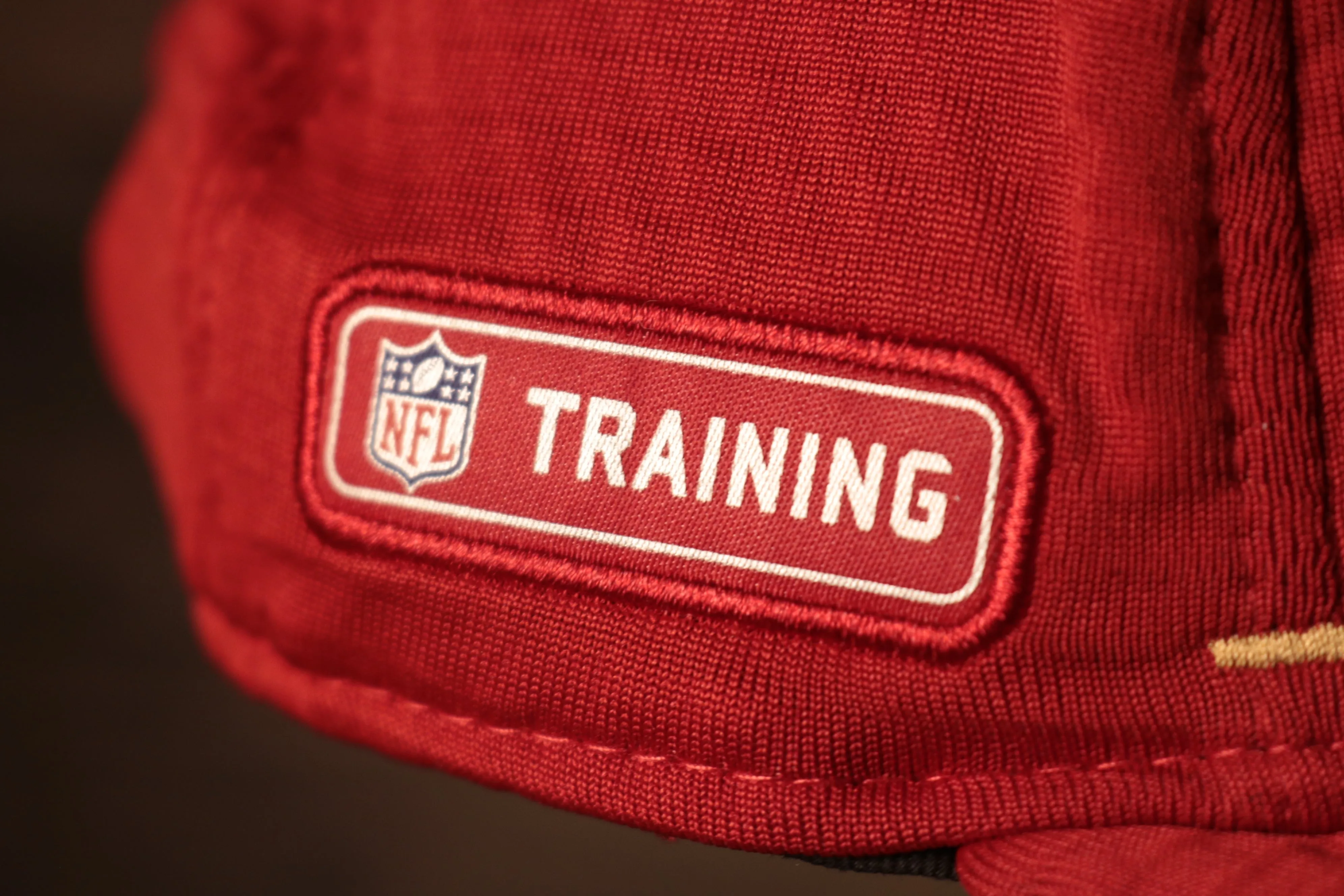 49ers 2020 Training Camp Snapback Hat | San Francisco 2020 On-Field Red Training Camp Snap Cap