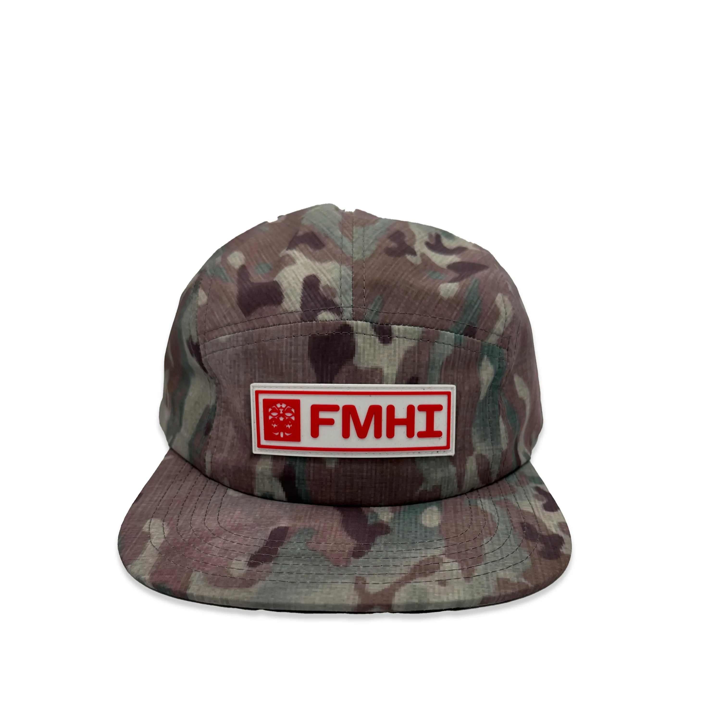 5 PANEL MULTI CAMO HAT.