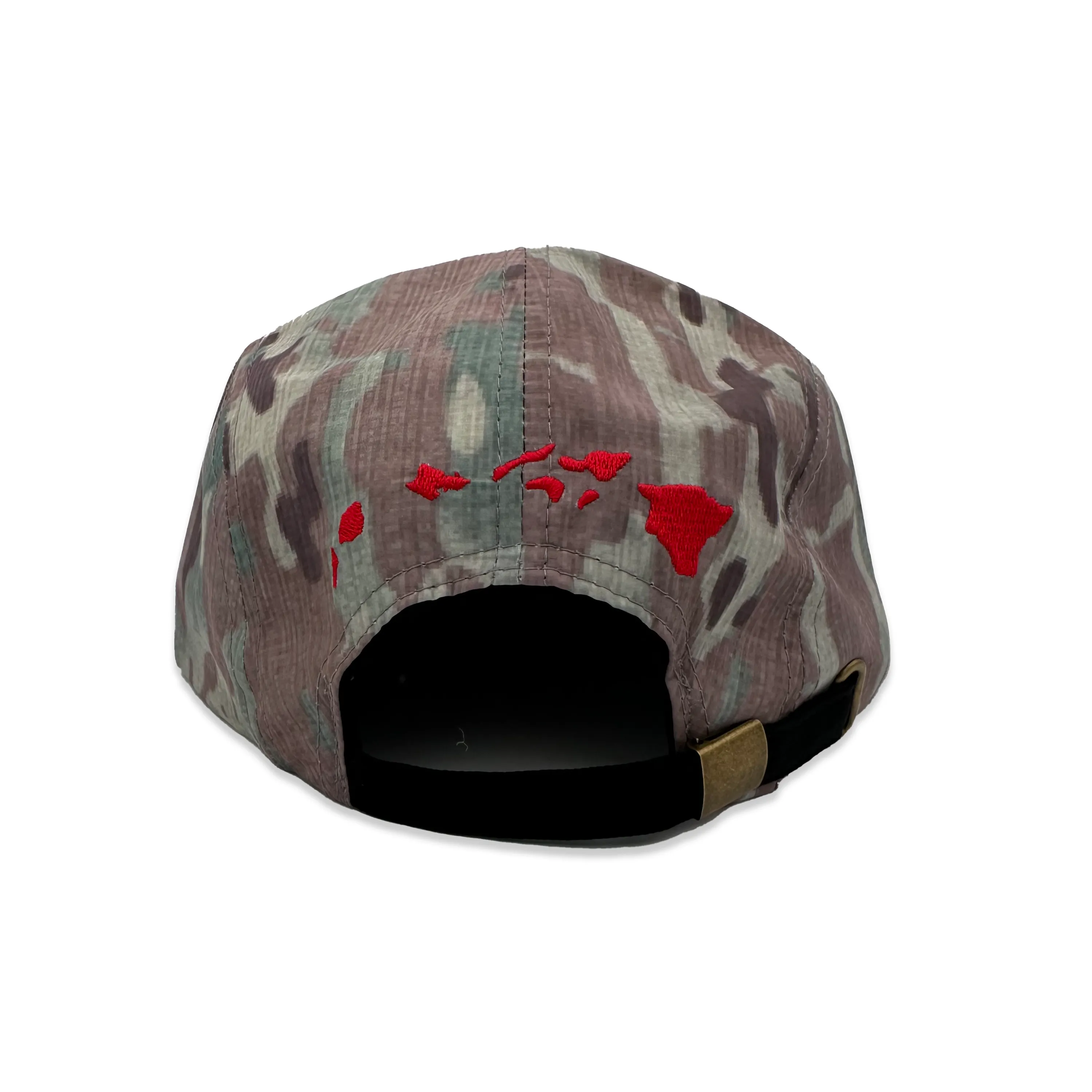 5 PANEL MULTI CAMO HAT.