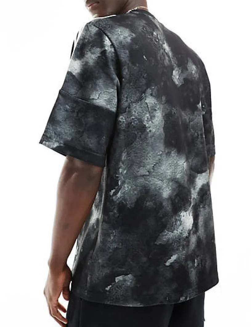 adidas  |Crew Neck Street Style Tie-dye Plain Short Sleeves Logo