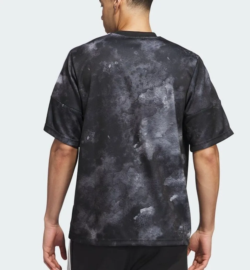 adidas  |Crew Neck Street Style Tie-dye Plain Short Sleeves Logo