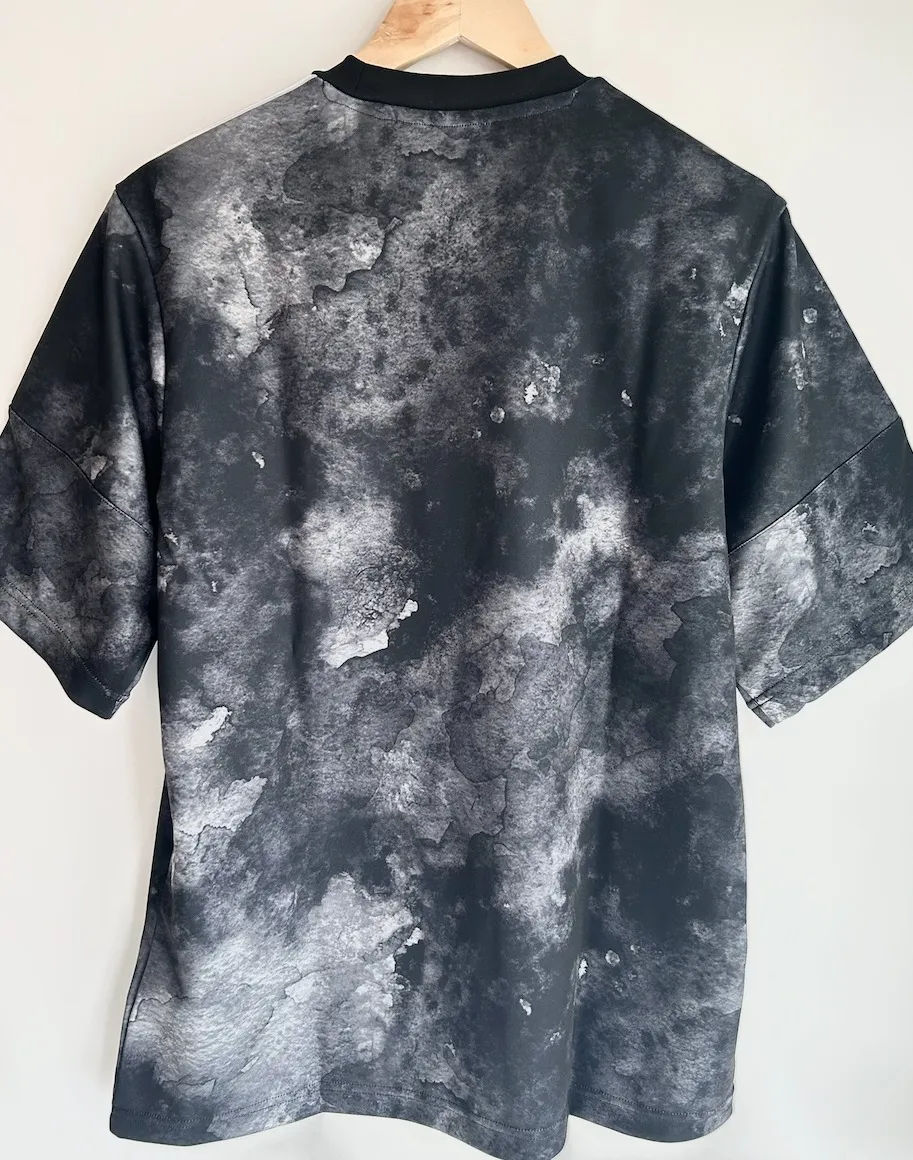 adidas  |Crew Neck Street Style Tie-dye Plain Short Sleeves Logo