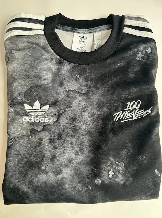 adidas  |Crew Neck Street Style Tie-dye Plain Short Sleeves Logo