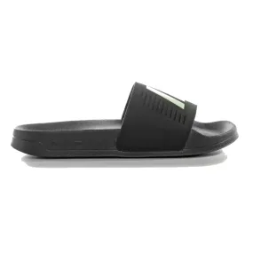 Adidas Men's Contaro MS Slide (Core Black/Semi Green Spark)