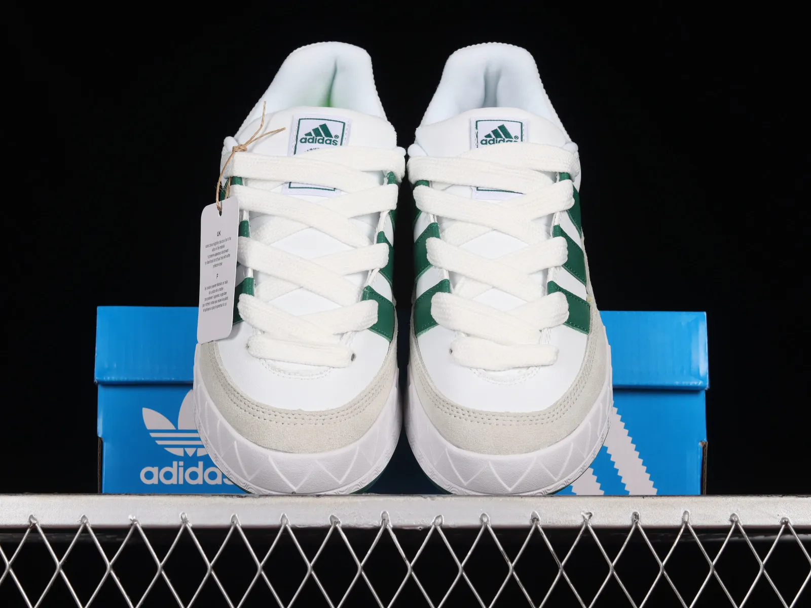 Adidas Originals Adimatic Low Cloud White Green DB2912