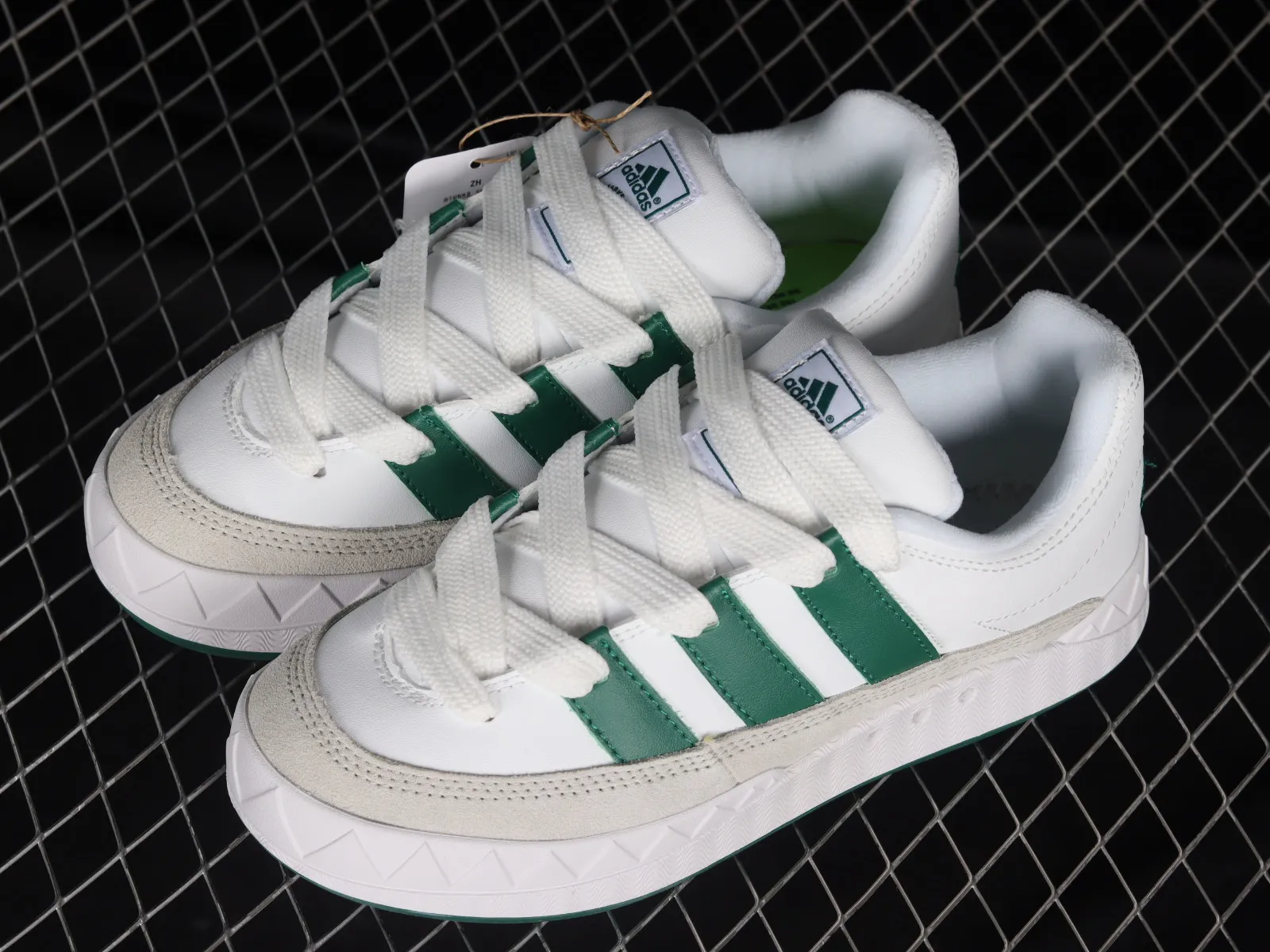 Adidas Originals Adimatic Low Cloud White Green DB2912