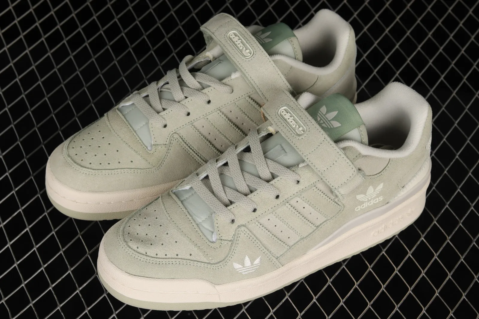 Adidas Originals Forum Low Light Green Cloud White H01945