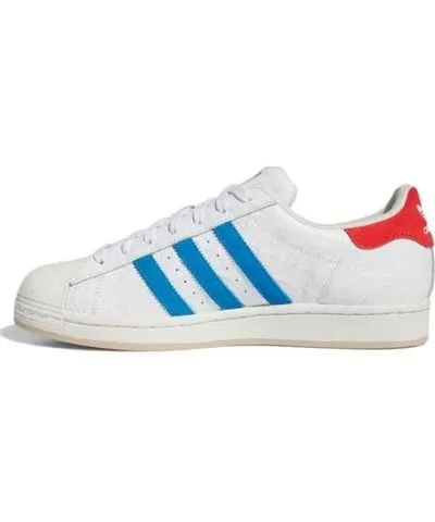 adidas originals Superstar 'White Blue Red'