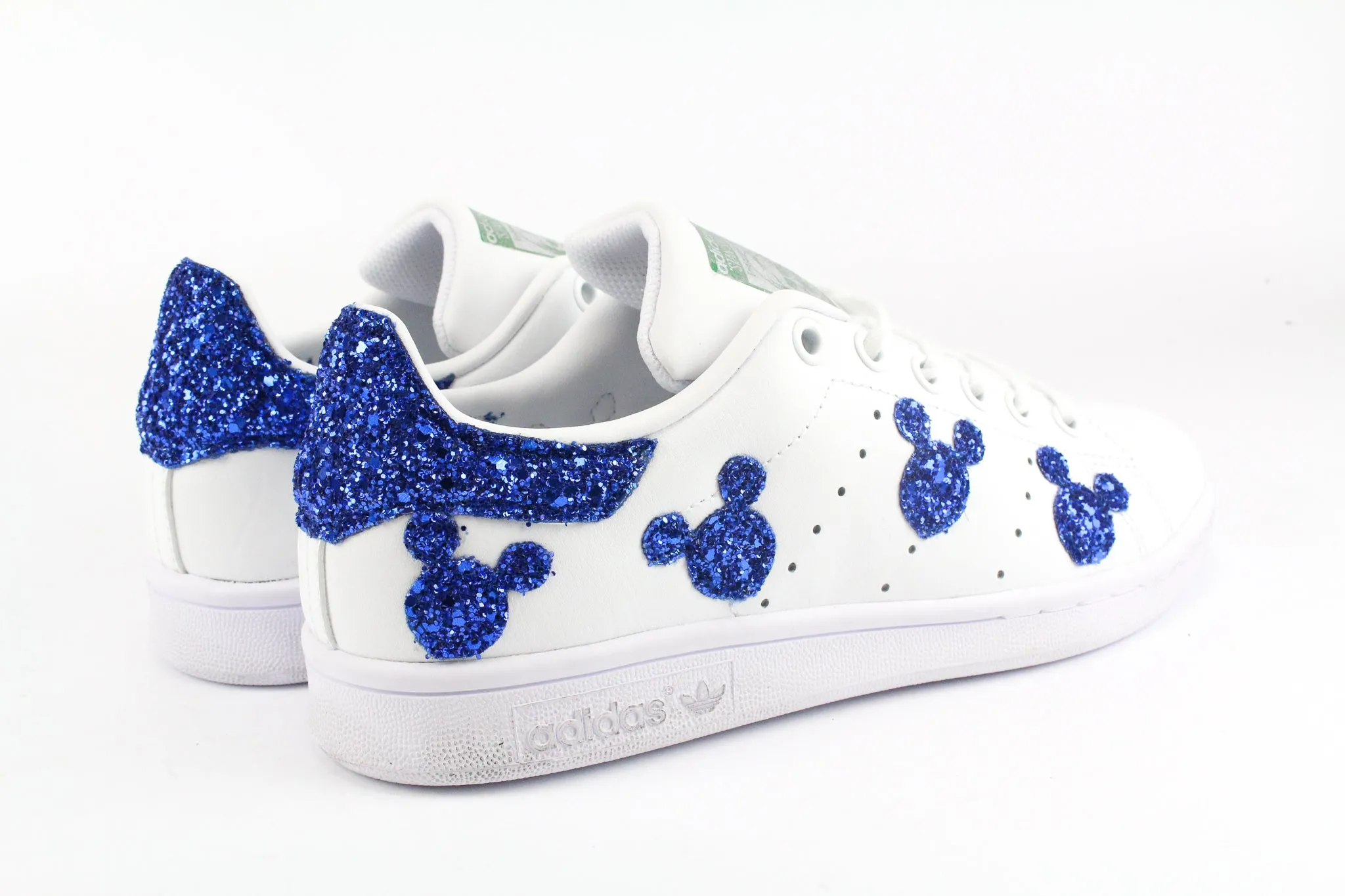 Adidas Stan Smith Topolini Bluette Glitter