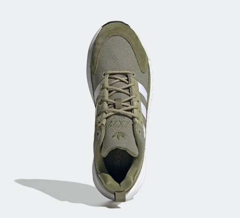 Adidas ZX 22 BOOST Orbit Green Cloud White Focus Olive GX2040