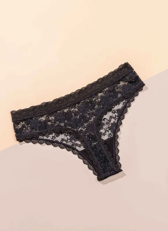 Allover Lace II Midi Panty S24-081334