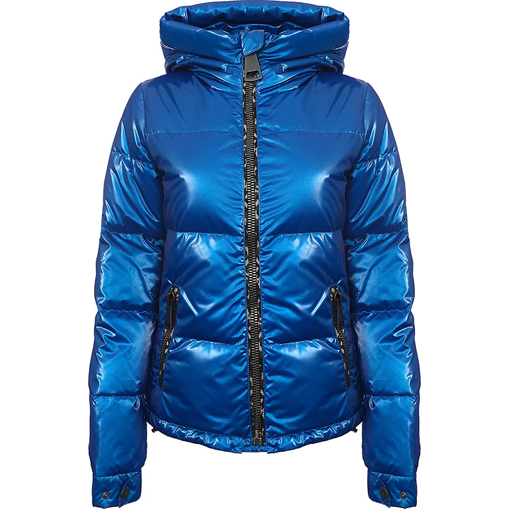 Authier Womens New Down Jacket Viking in Electric Blue