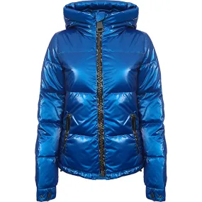 Authier Womens New Down Jacket Viking in Electric Blue