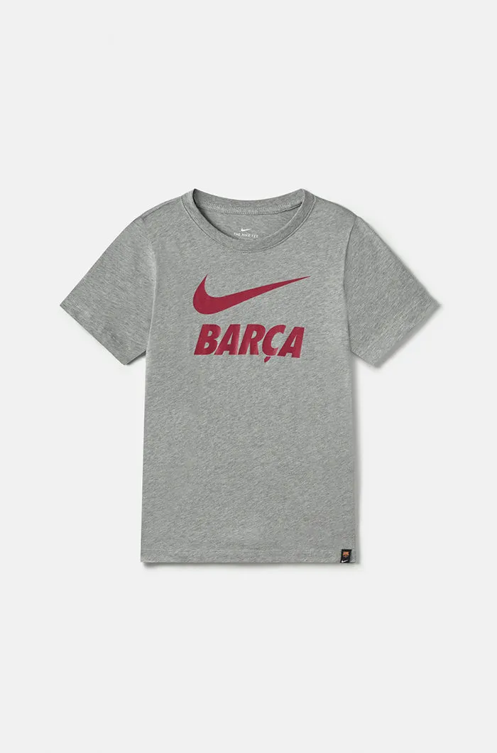 “Bara” T-shirt – Mottled grey – Boys