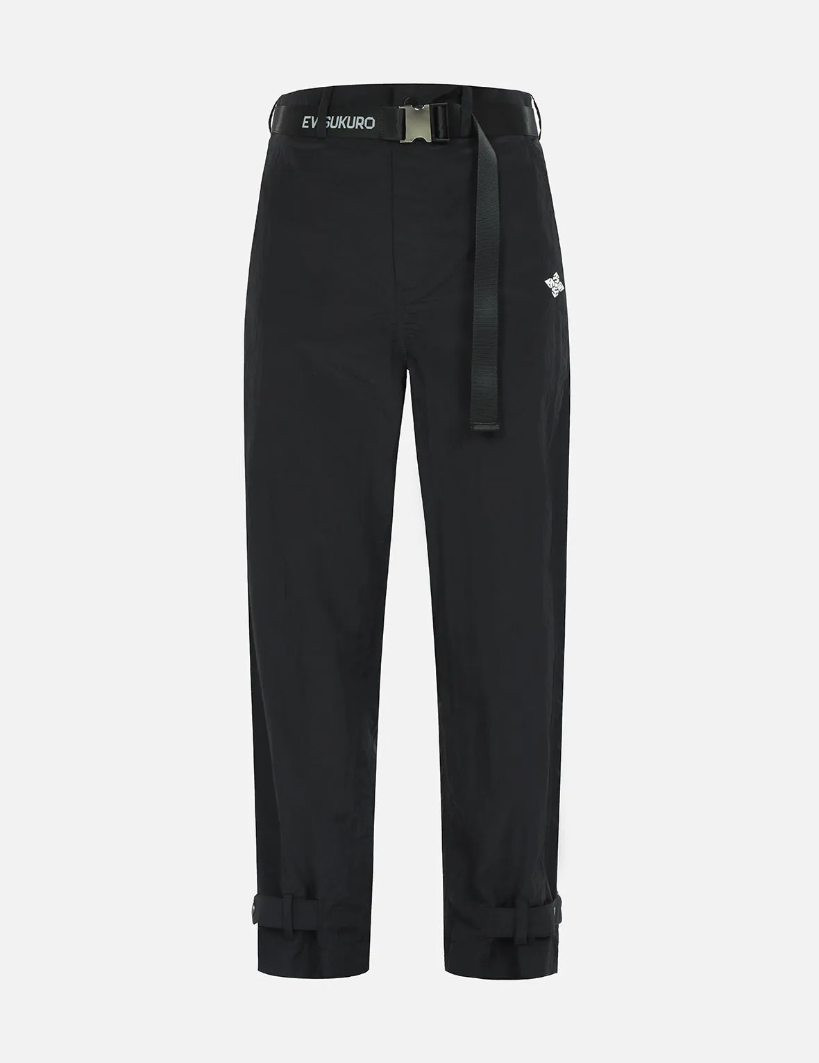 Belted Cuff Tapered Pants