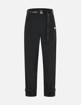 Belted Cuff Tapered Pants