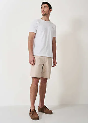 Bermuda Chino Stretch Shorts by Crew Clothing Company | Look Again