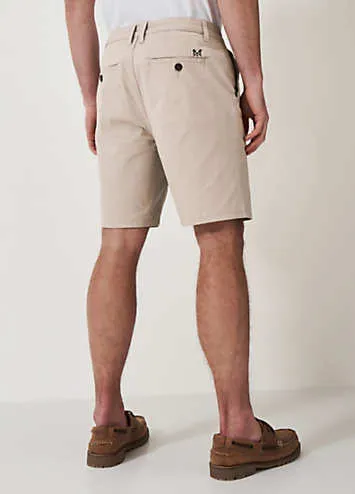 Bermuda Chino Stretch Shorts by Crew Clothing Company | Look Again