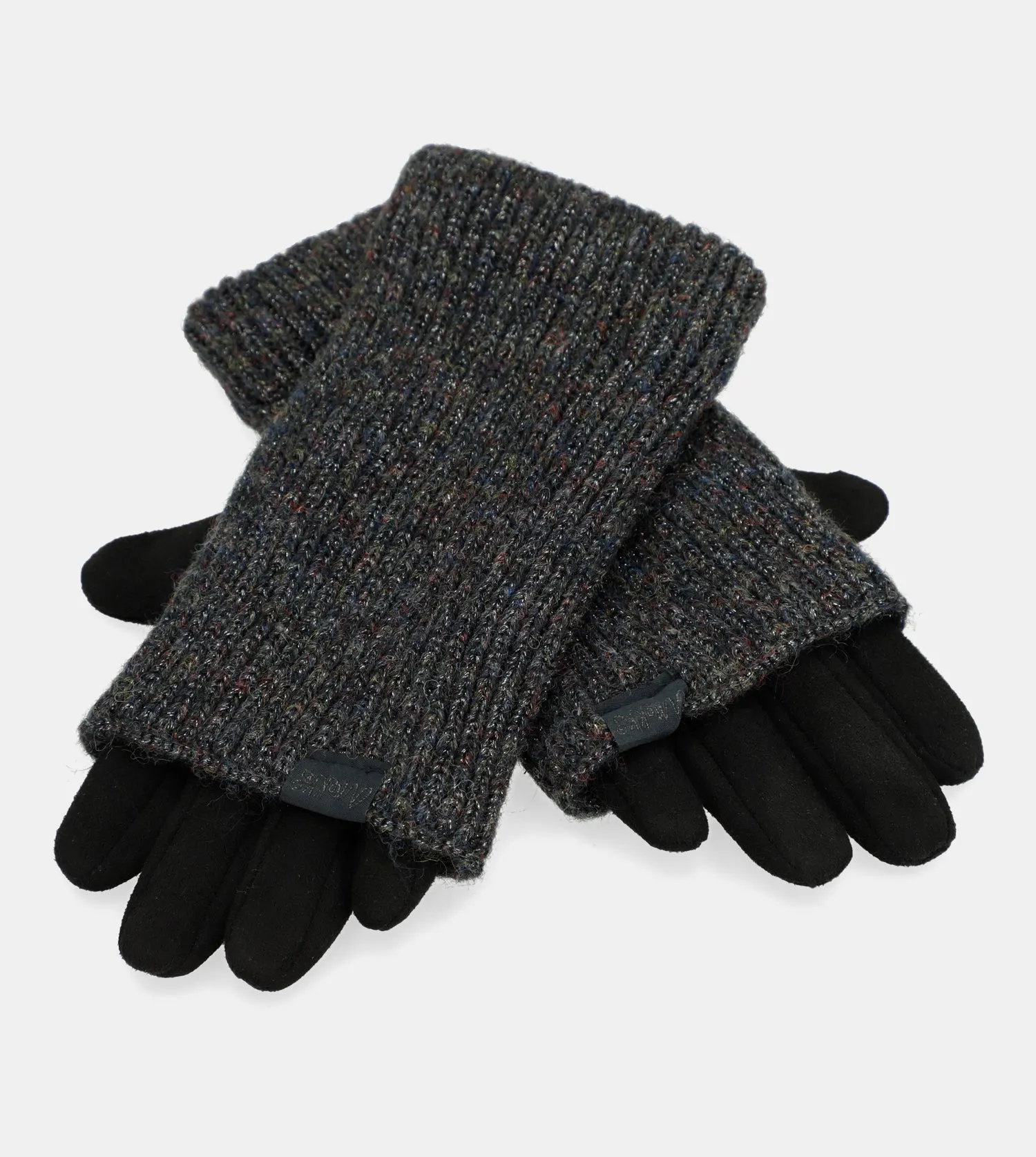 Black extendable gloves