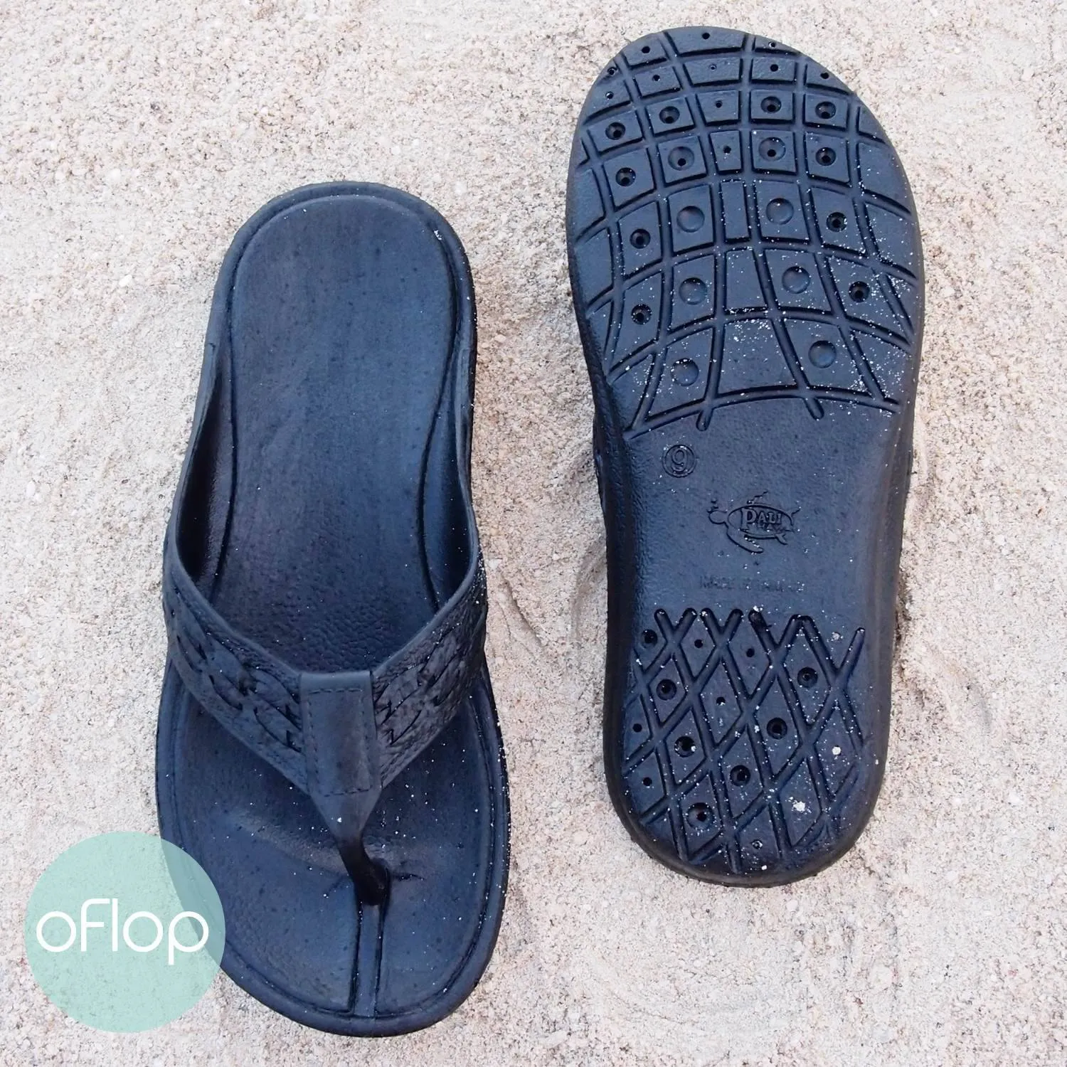 Black Shaka - Pali Hawaii ® Flip Flops