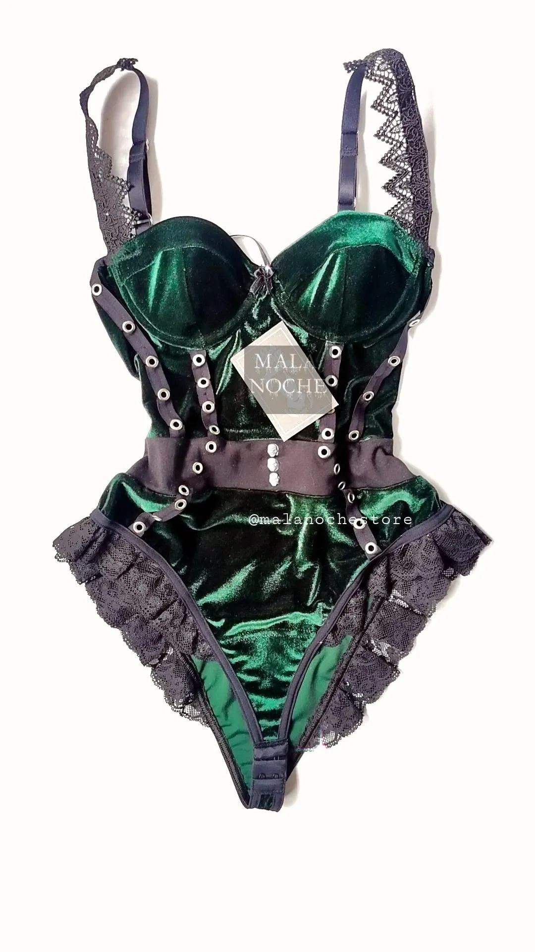 Bodysuit Cordelia Emerald Green