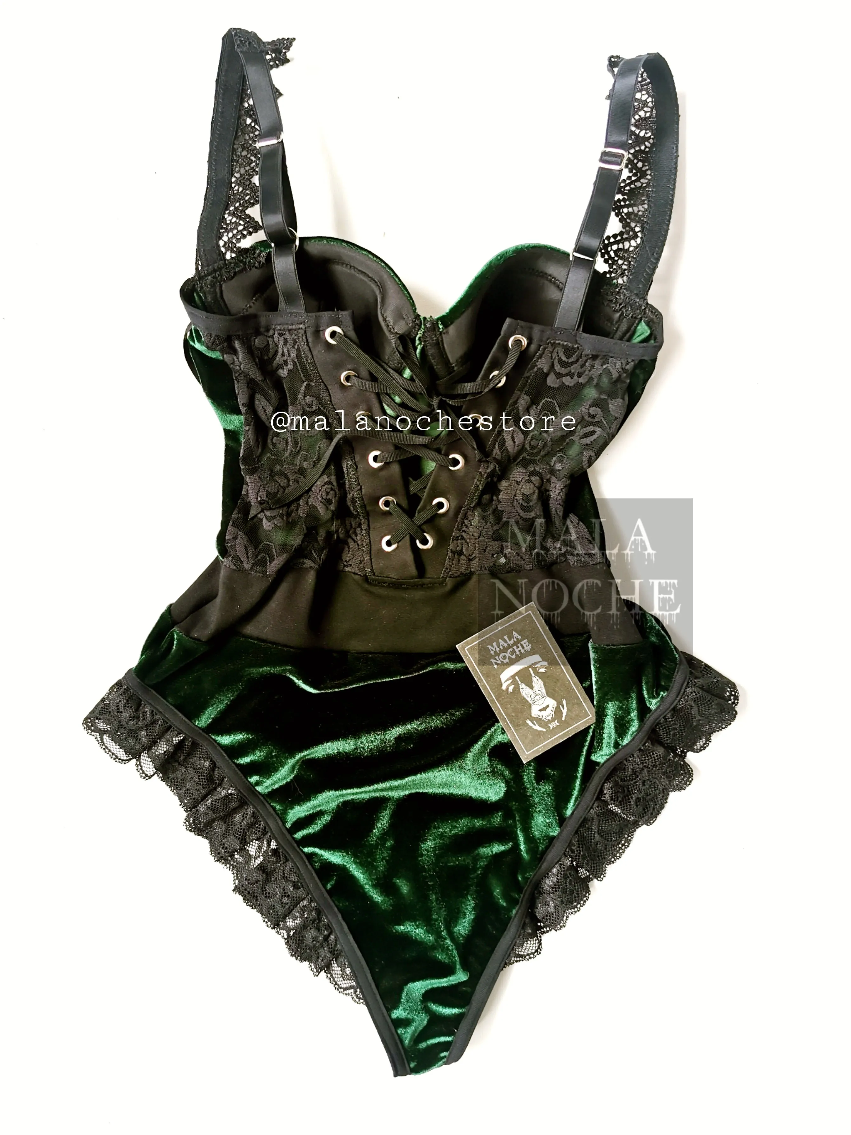 Bodysuit Cordelia Emerald Green