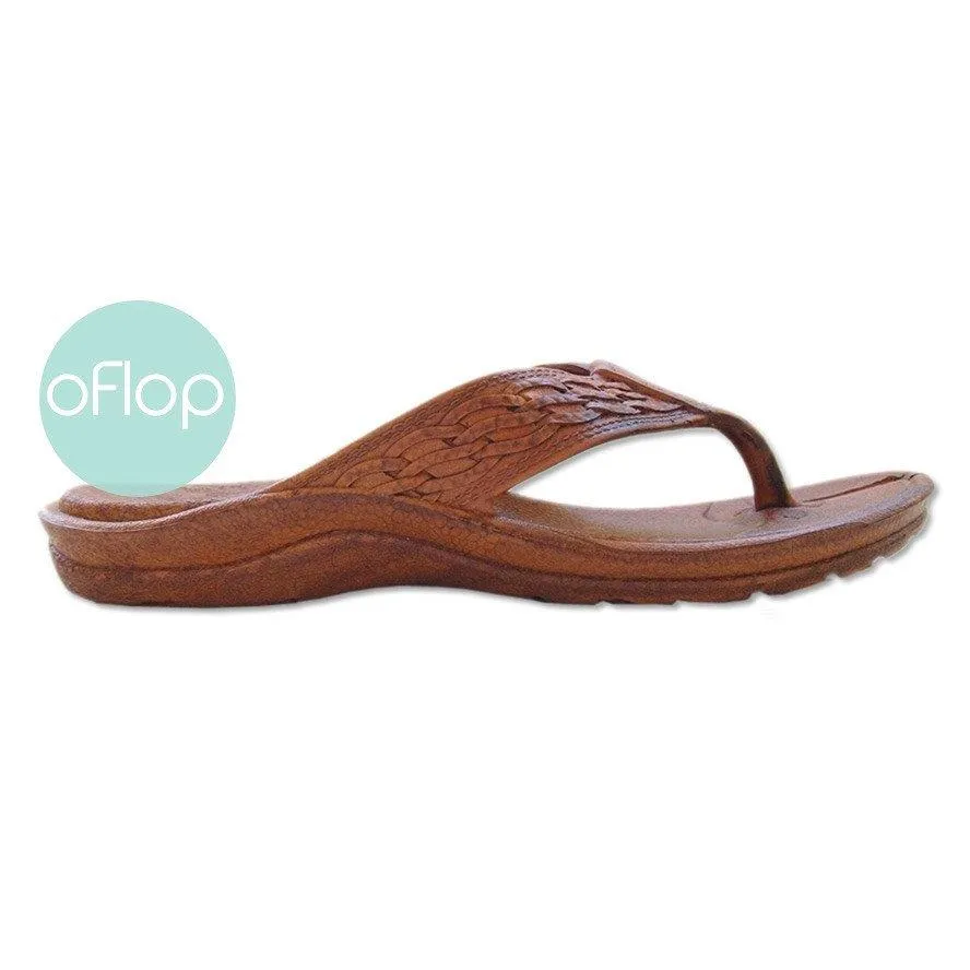 Brown Shaka -- Pali Hawaii ® Flip Flops