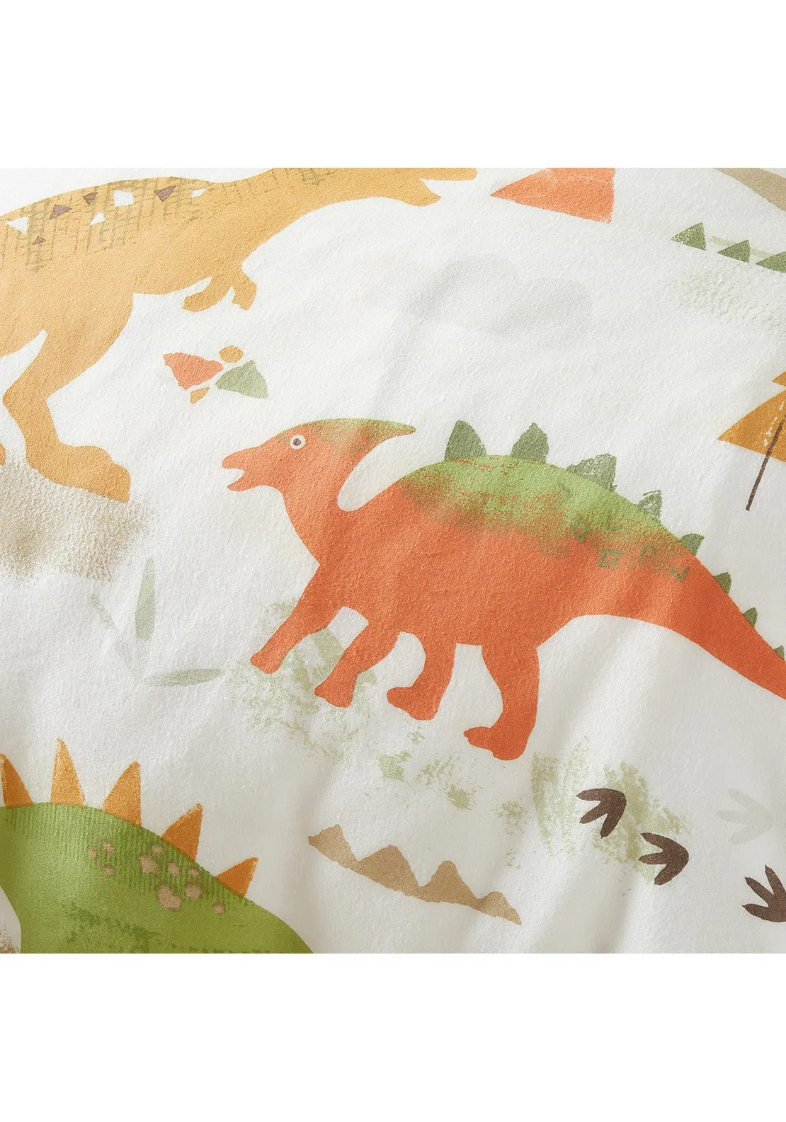 Brushed Dinosaur Duvet Cover Set