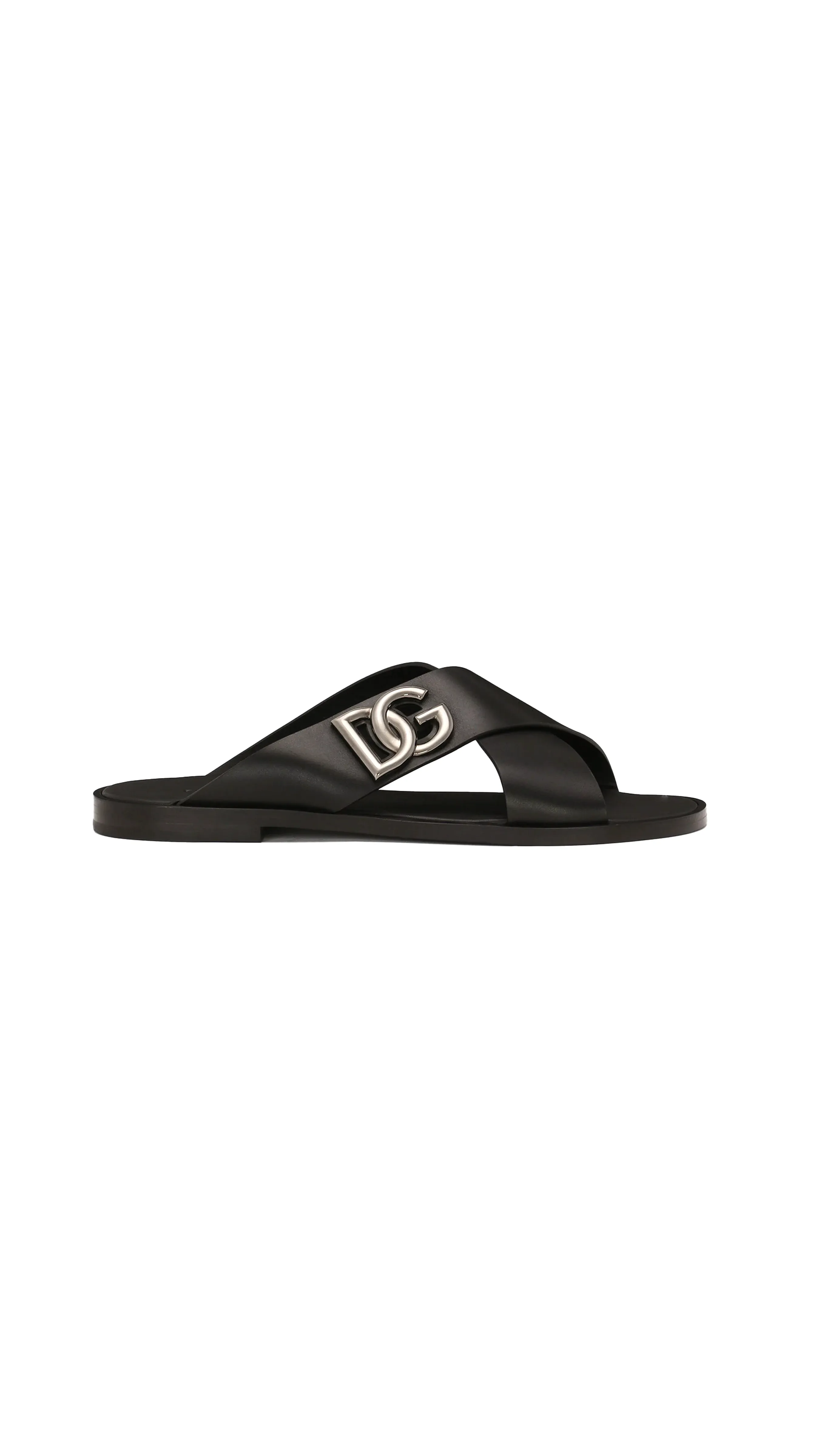 Calfskin Sandals - Black