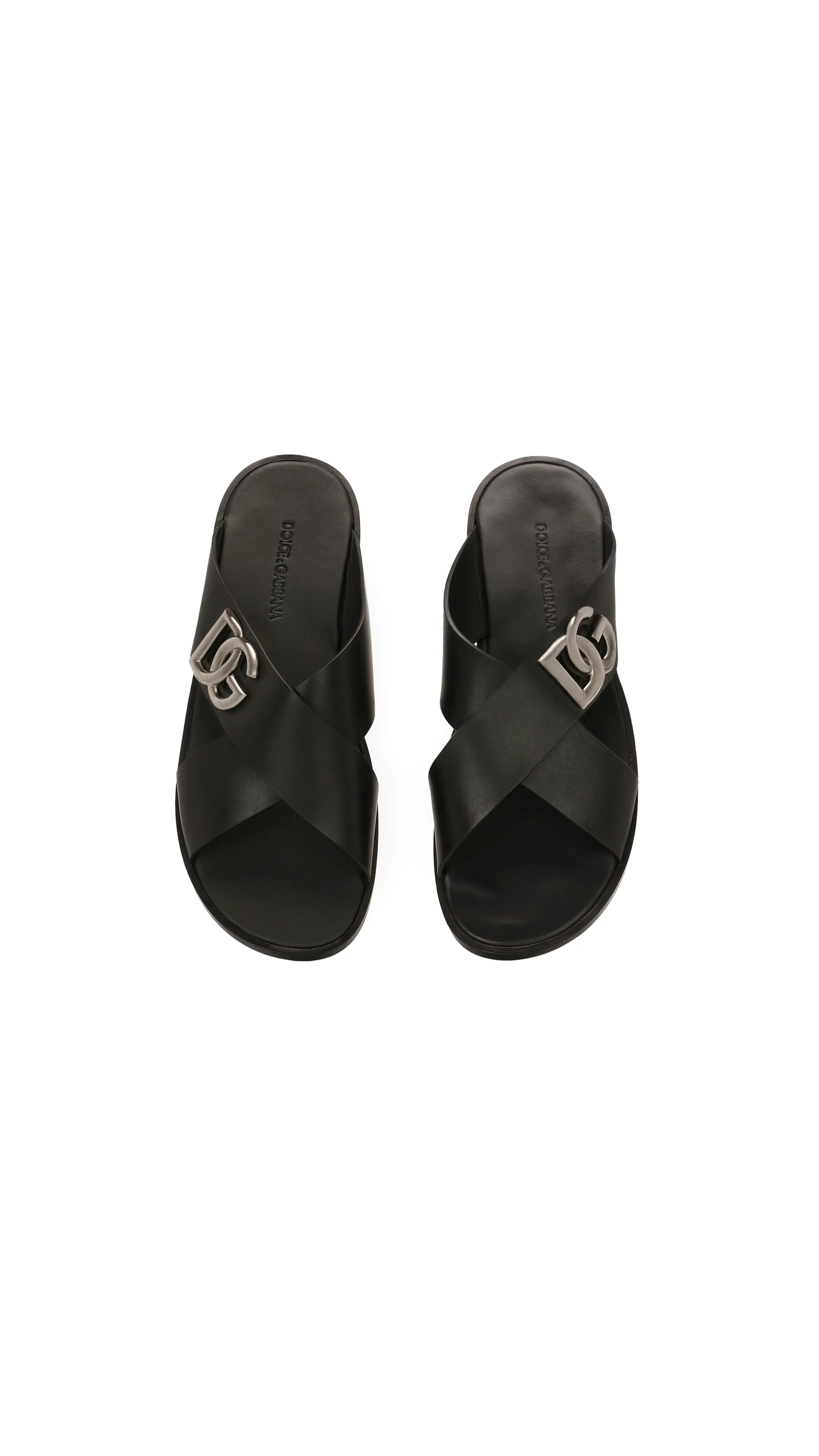 Calfskin Sandals - Black