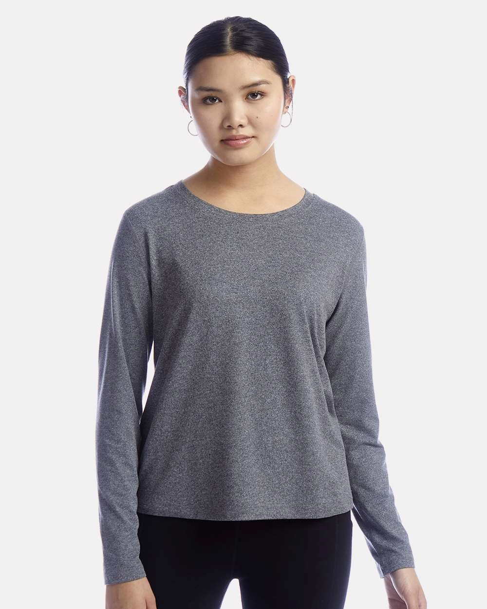 Champion Clothing CHP140 Women's Sport Soft Touch Long Sleeve T-Shirt SKU: CHP140