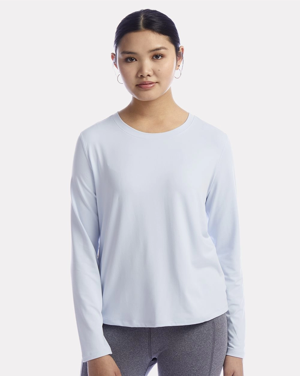 Champion Clothing CHP140 Women's Sport Soft Touch Long Sleeve T-Shirt SKU: CHP140