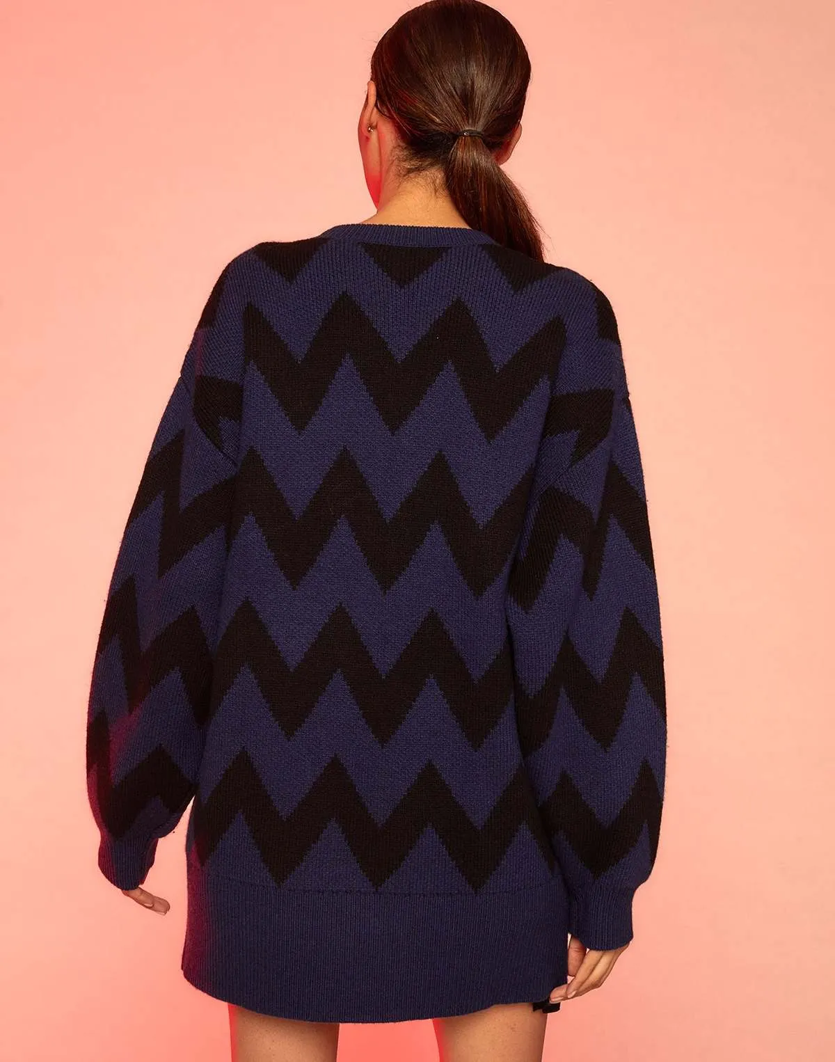 Chunky Chevron Sweater