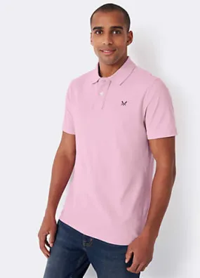 Classic Pique Polo Shirt by Crew Clothing Company | Look Again