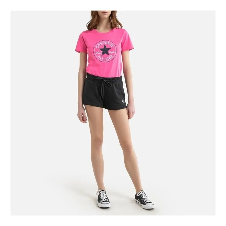 Converse 10020163 Star Chevron Short Donna Nero