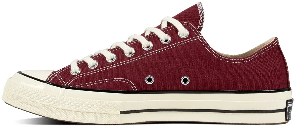 Converse Chuck Taylor All Star 70s Low Top Dark Burgundy/Black/Egret