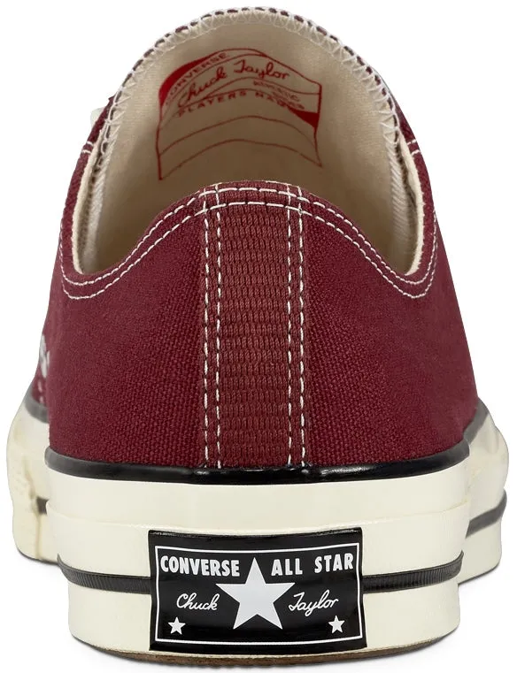 Converse Chuck Taylor All Star 70s Low Top Dark Burgundy/Black/Egret