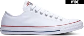 Converse Chuck Taylor All Star Low Top Wide Width White