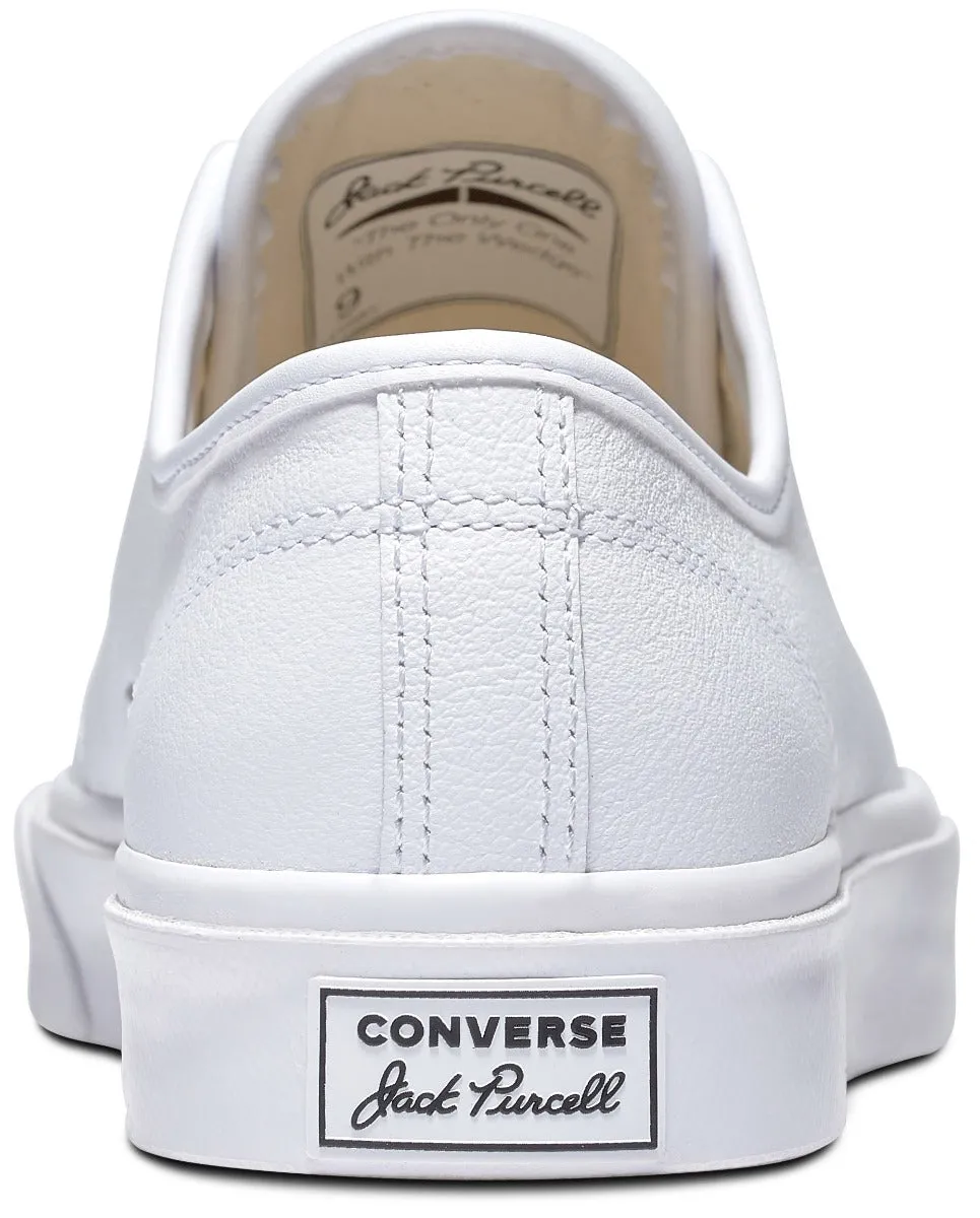 Converse Jack Purcell Low Top White Leather