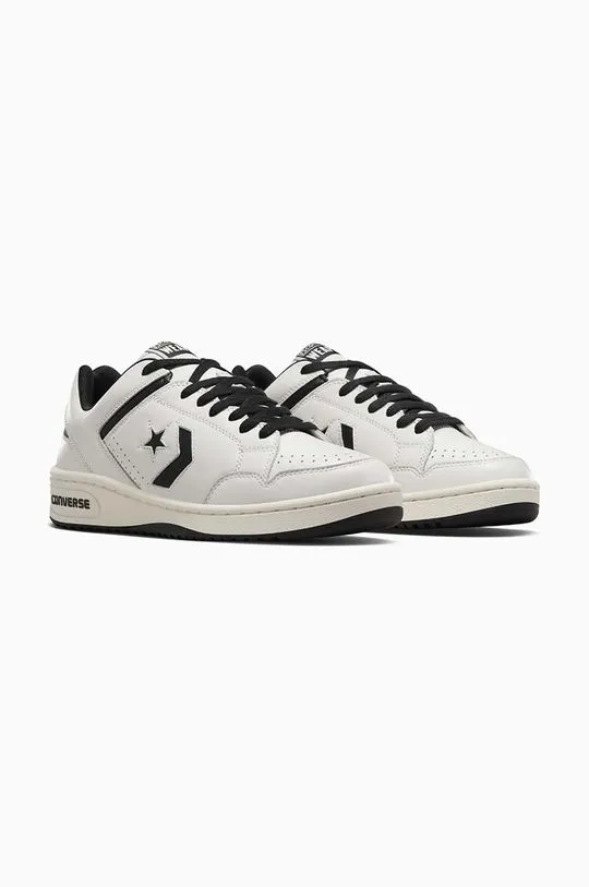 Converse leather sneakers Weapon Old Money white color A07239C