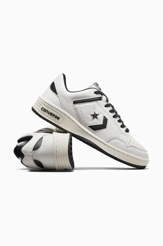 Converse leather sneakers Weapon Old Money white color A07239C