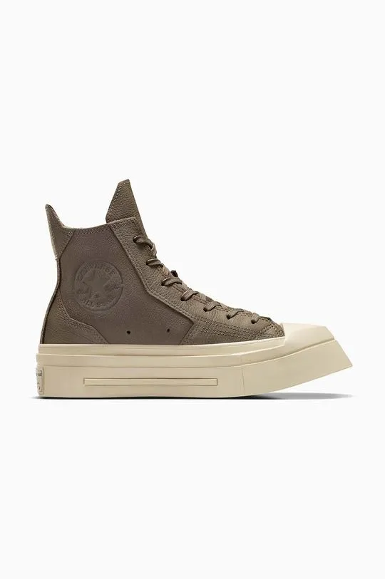 Converse trainers Chuck 70 De Luxe Squared Coffee Break gray color A10420C