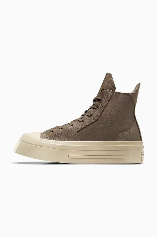 Converse trainers Chuck 70 De Luxe Squared Coffee Break gray color A10420C