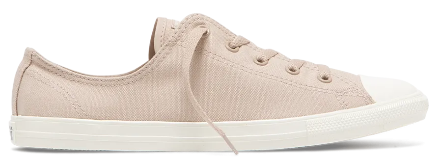 Converse Women's Chuck Taylor All Star Dainty Low Top Particle Beige/Egret/Egret