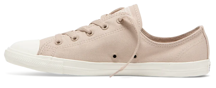 Converse Women's Chuck Taylor All Star Dainty Low Top Particle Beige/Egret/Egret