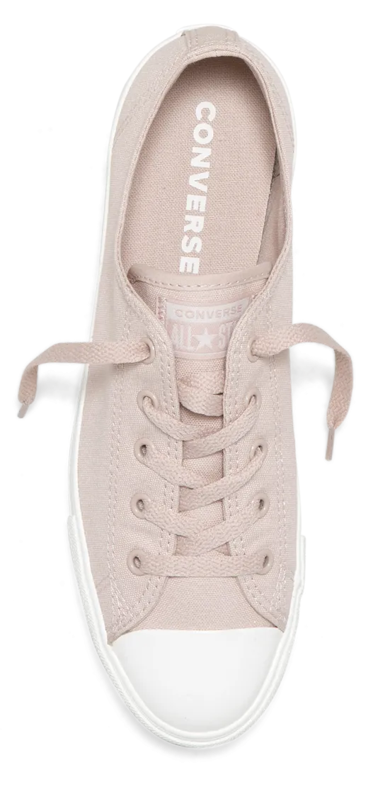 Converse Women's Chuck Taylor All Star Dainty Low Top Particle Beige/Egret/Egret