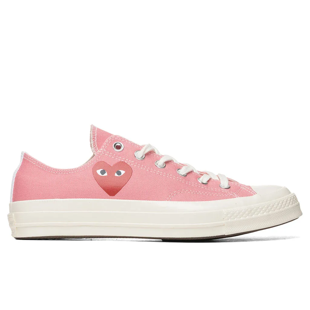 Converse x Comme Des Garcons PLAY All Star Chuck '70 Ox - Strawberry Pink