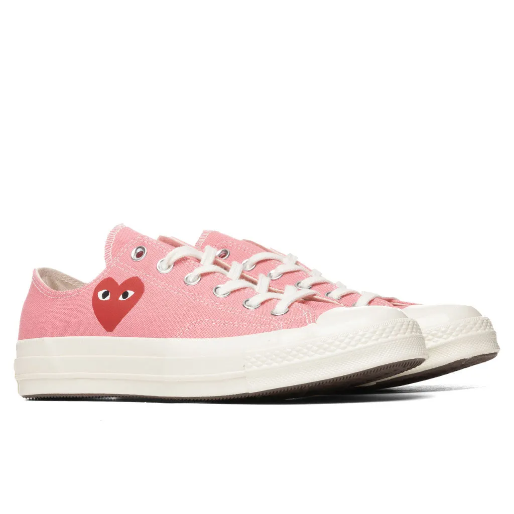 Converse x Comme Des Garcons PLAY All Star Chuck '70 Ox - Strawberry Pink